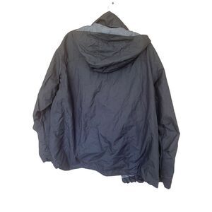 Orvis Mens Black Wahoo Lightweight Full Zip Windbreaker Hooded Jacket XL